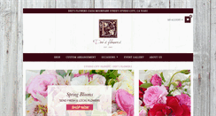 Desktop Screenshot of deesflowers.net